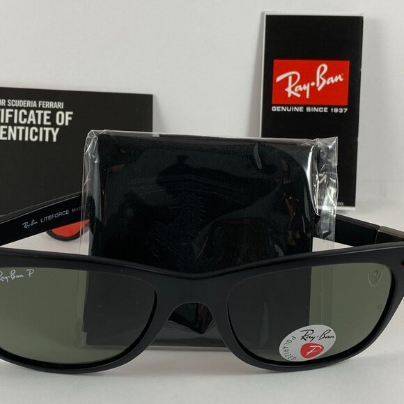 Ray - Ban RB4195M Ferrari Edition - Brand New - Authentic - Picture 9 of 12